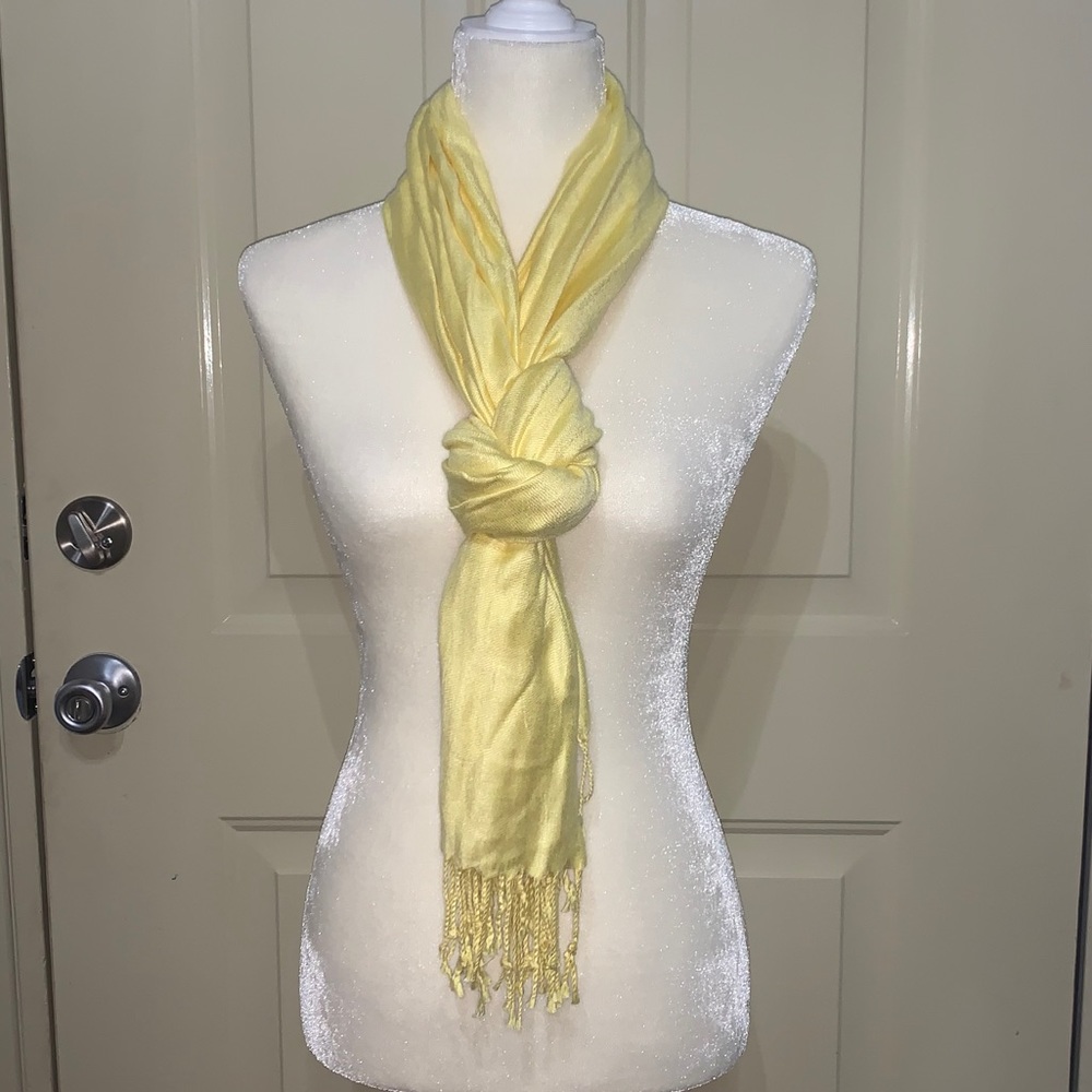Pashmina scarf - Yellow - Beautiful